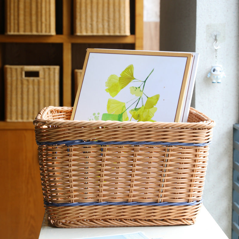 Unisex Practical Storage Basket with Ergonomic Handles Bowlift