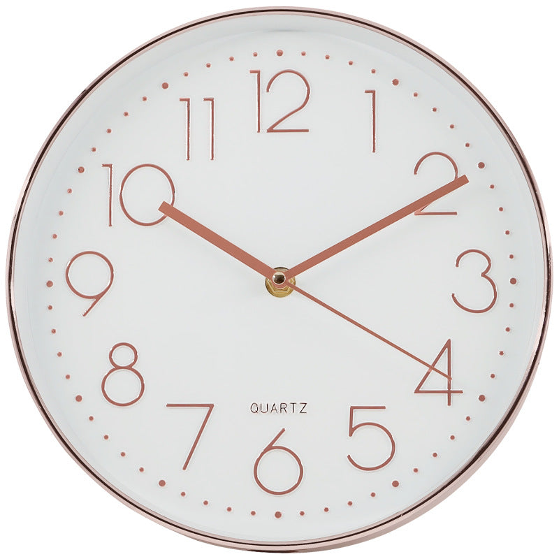 Wall clock in elegant minimalist design Bowlift