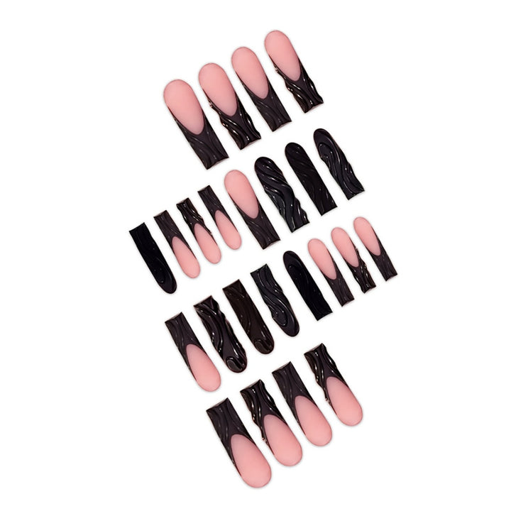 Creative Wave Design Press-On Nails Bowlift