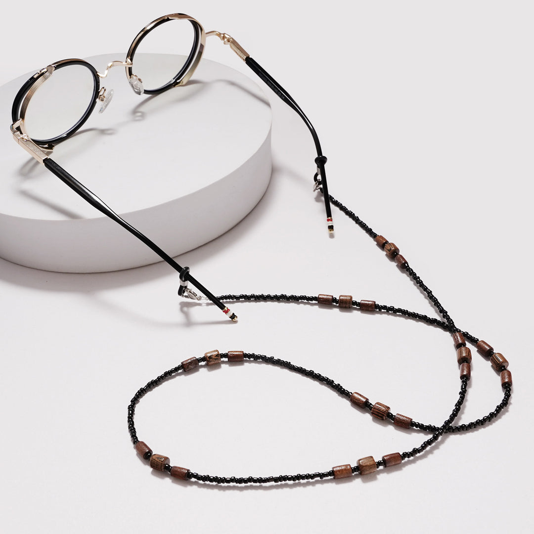 Artisan oden Beaded Eyewear Chain Bowlift