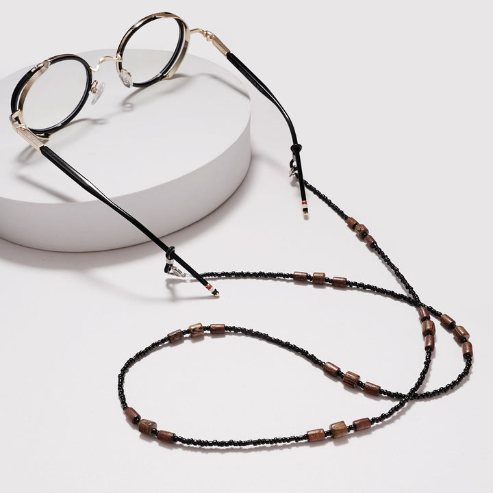 Artisan oden Beaded Eyewear Chain Bowlift