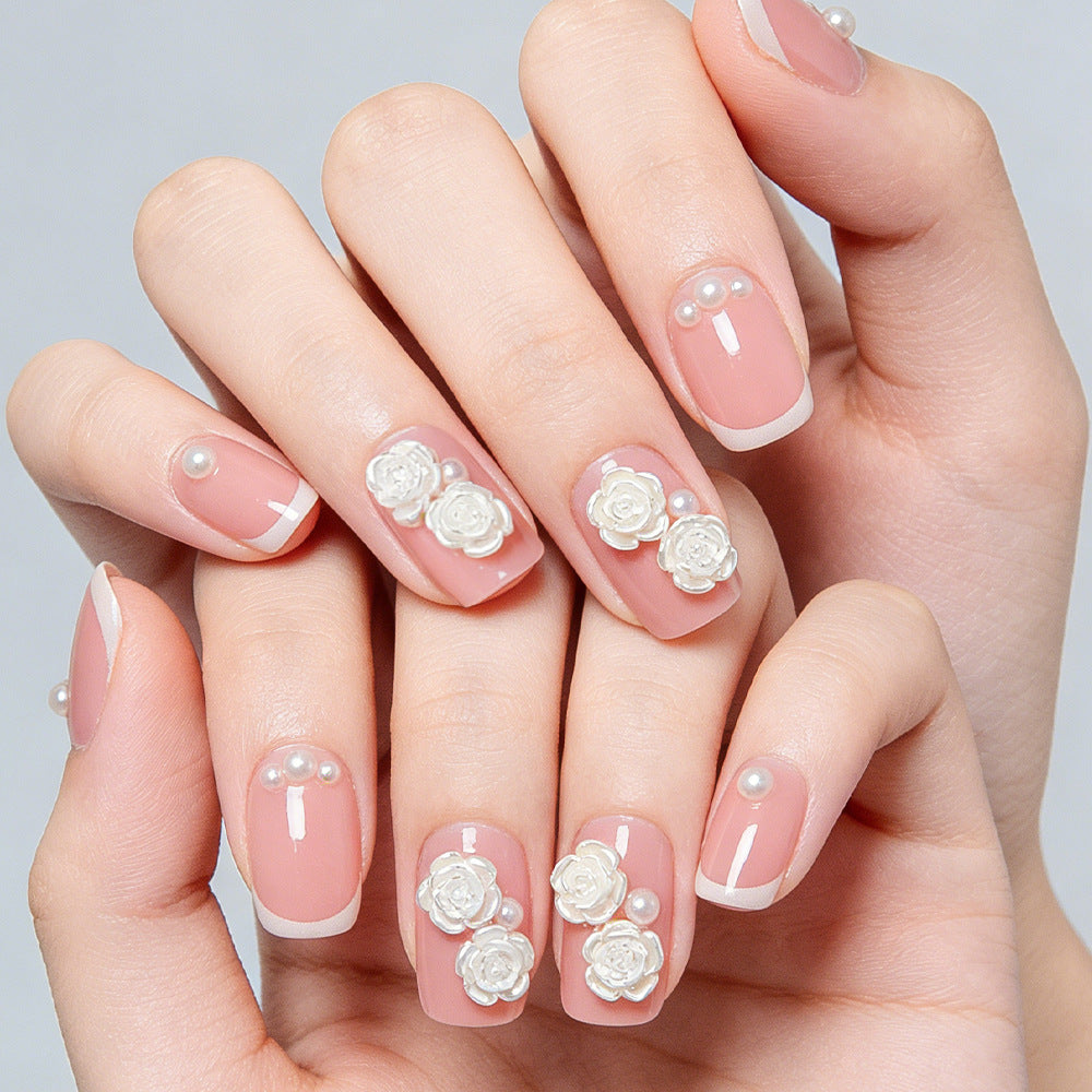 Decorative Floral Press-On Nails Bowlift 1787543134