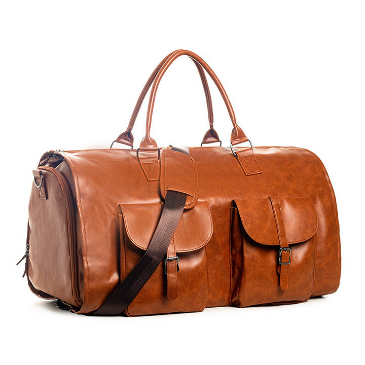 Elegant Travel Bag with Additional Outer Pockets Bowlift