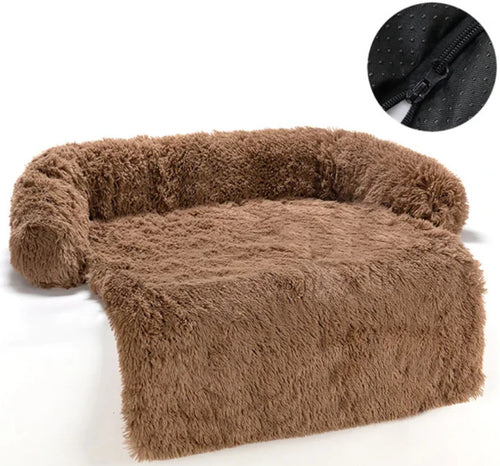 Luxury Faux Fur  Lounger   Dog Bed