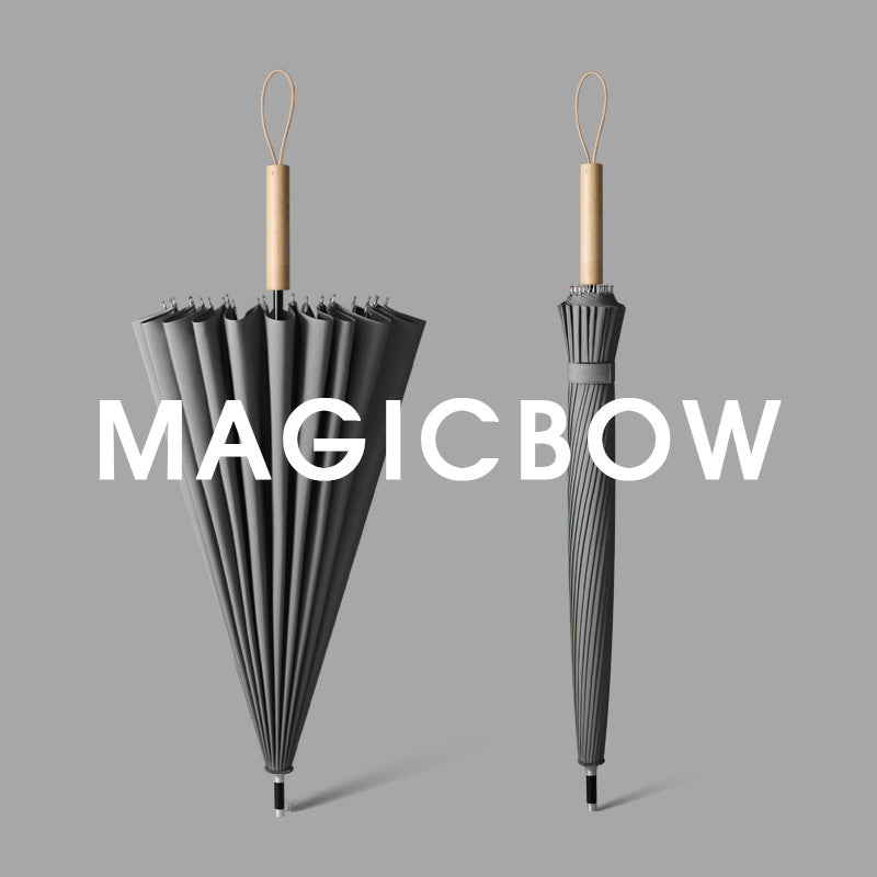 Women's stylish umbrella with high-quality textile Bowlift