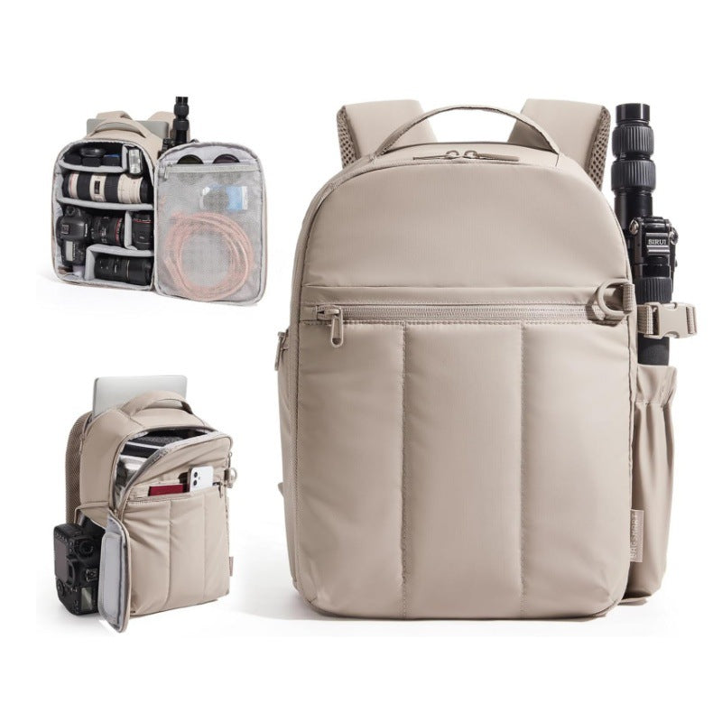 Multimedia Camera Backpack Bowlift