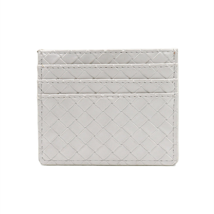 Textured Leather Card Holder
