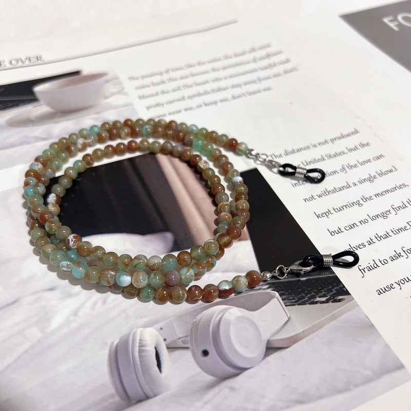Beaded Eyewear Chain Holder Bowlift