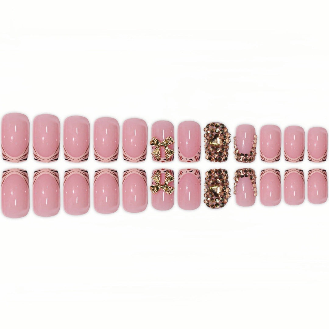 Luxury Decorative Press-On Nail Extensions Bowlift