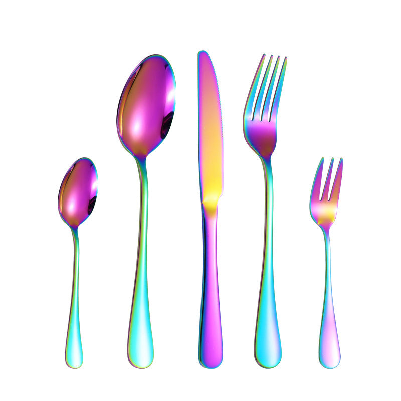 Elegant stainless steel cutlery set with ergonomic handle Bowlift