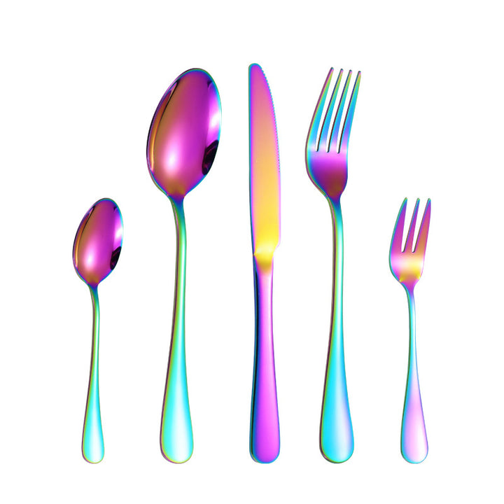 Elegant stainless steel cutlery set with ergonomic handle Bowlift