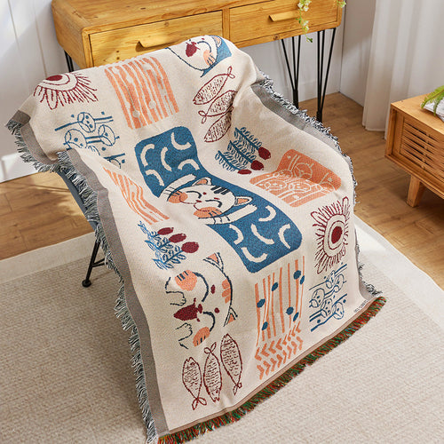 Artistic Decorative Throw Blanket