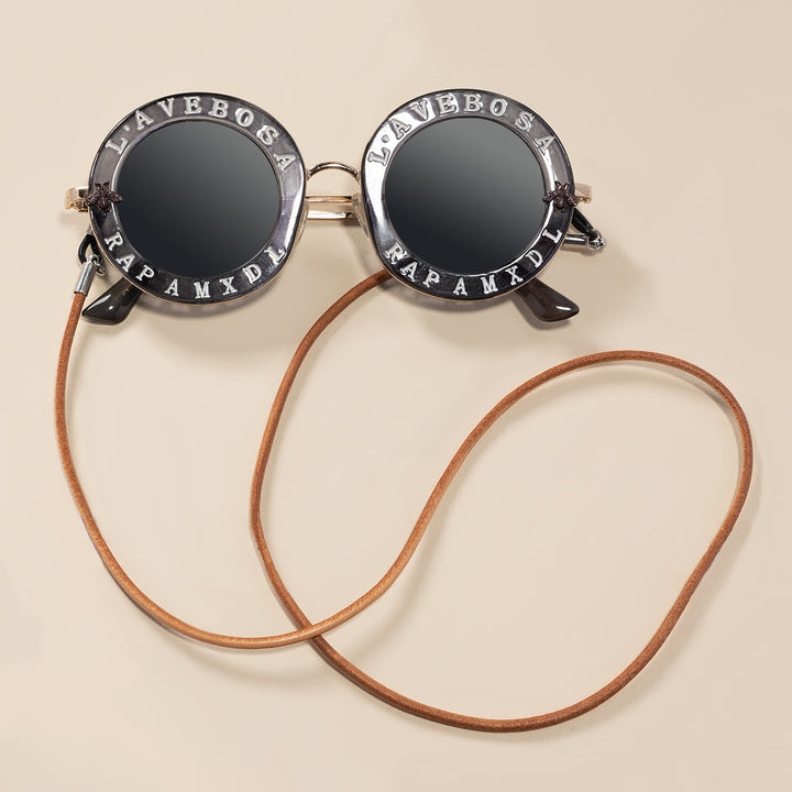 Durable Faux Leather Eyewear Retainer Bowlift