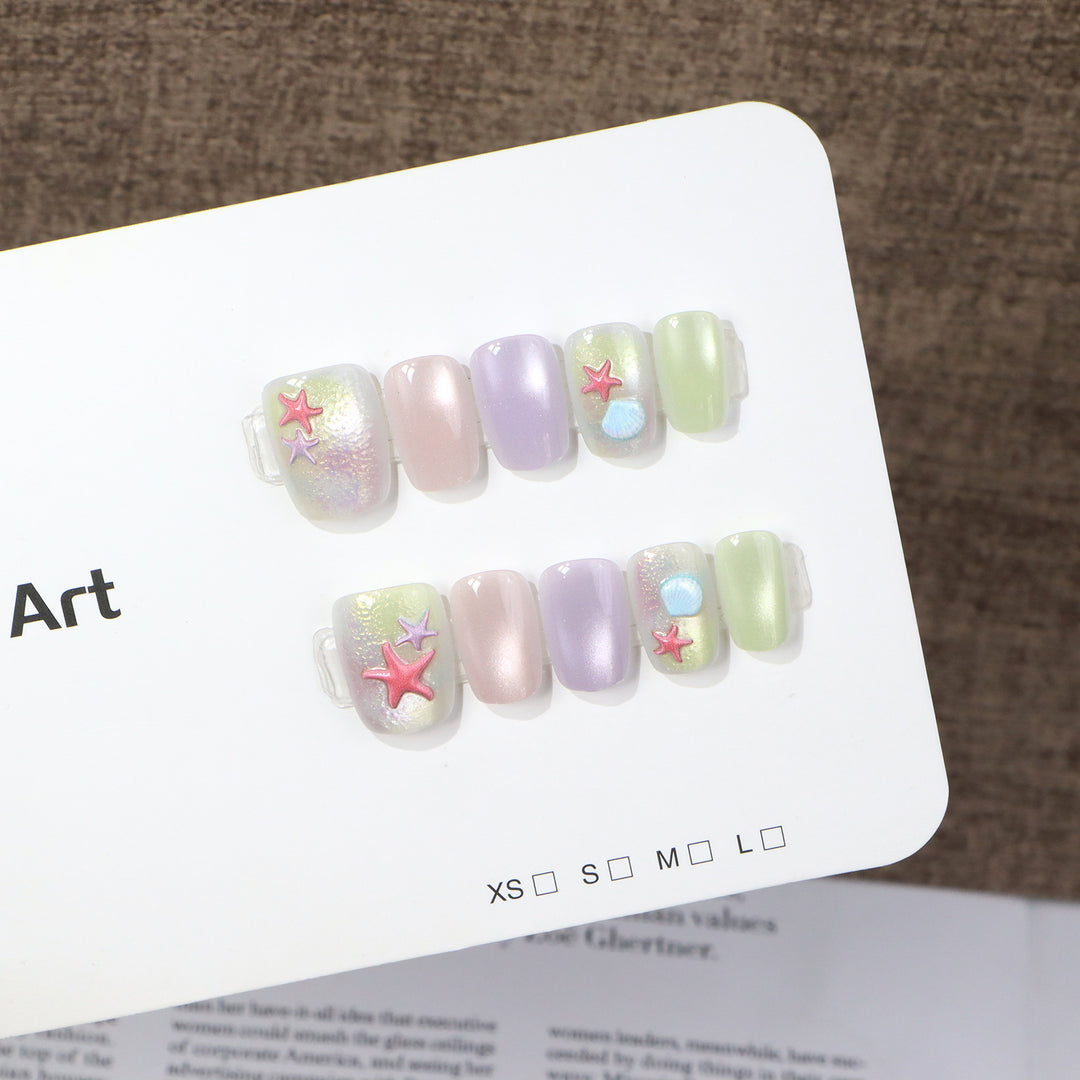 Ocean-Themed Nail Art Set Bowlift