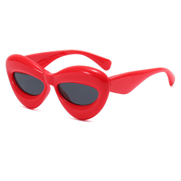 Women's creative designer cat-eye style sunglasses Bowlift