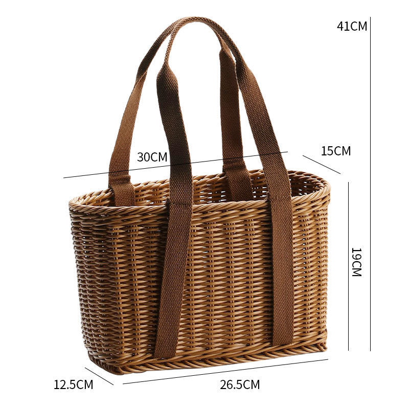 Handwoven Utility Basket Bowlift