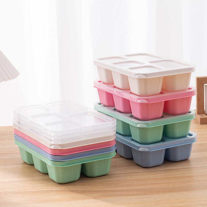 Multi-Compartment Food Storage Container Set