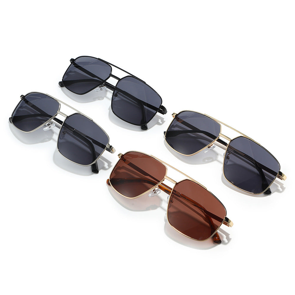 Polarized Retro Aviator Sunglasses Bowlift