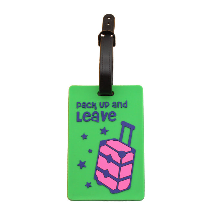 Unisex creative luggage tag in bus design Bowlift