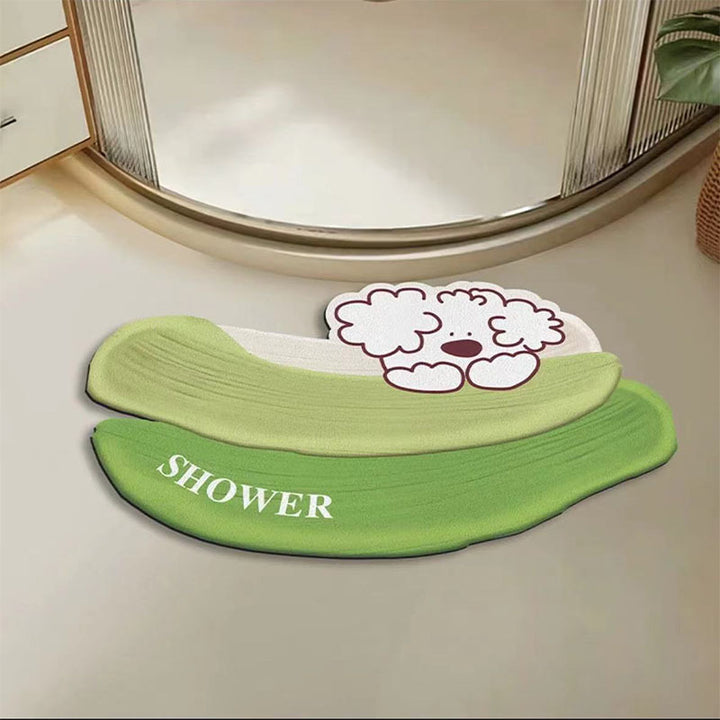 Cute Panda-Themed Bath Mat