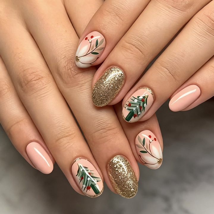 Holiday-Themed Nail Art Set Bowlift