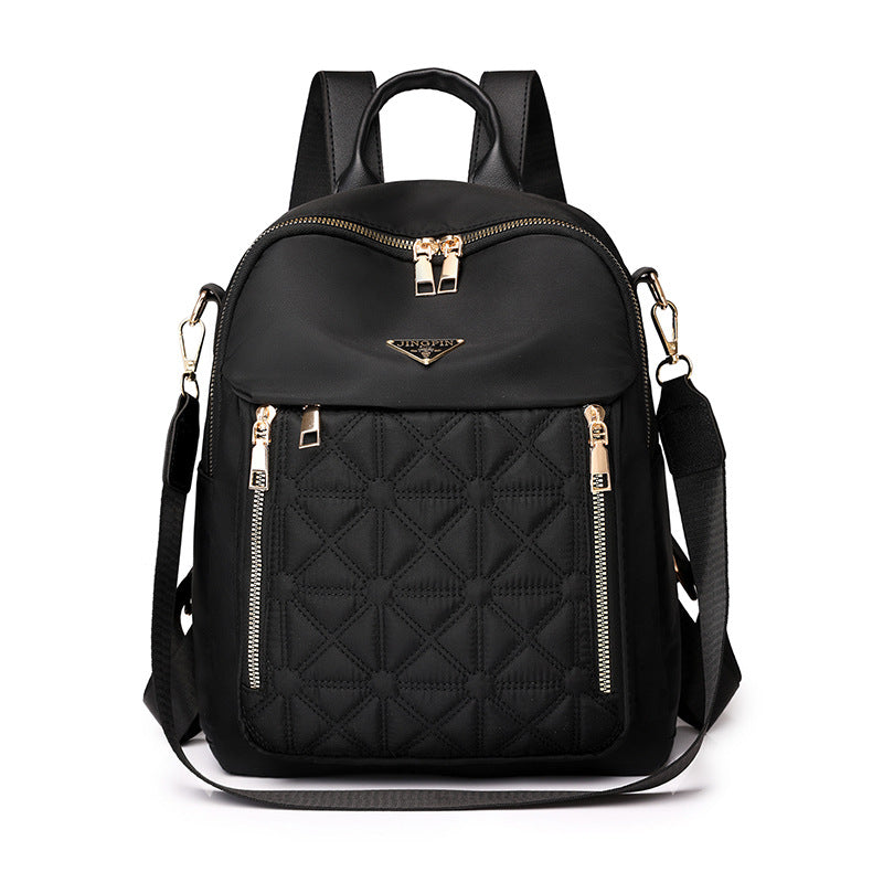 Quilted Multi-Functional Backpack