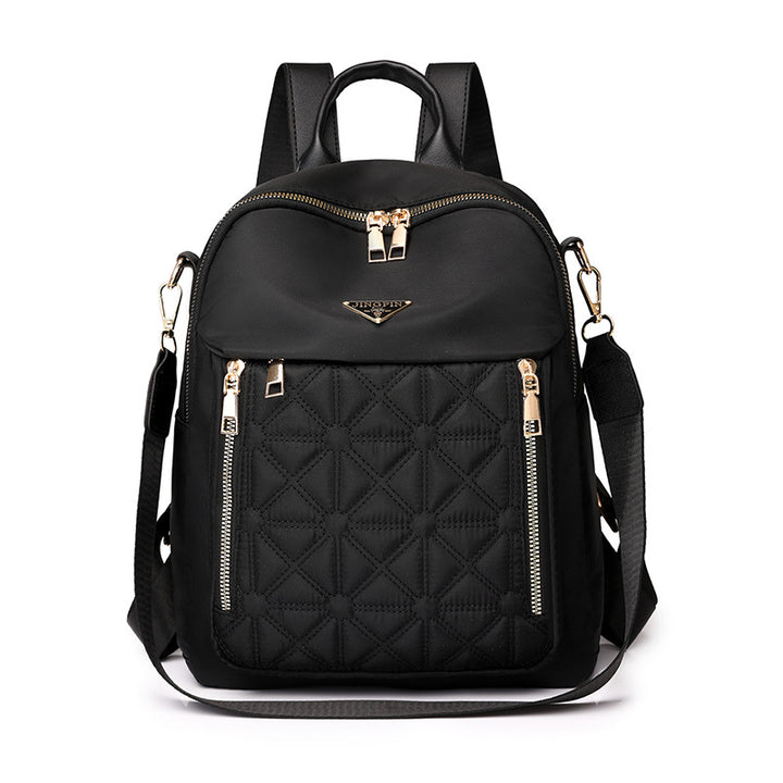 Quilted Multi-Functional Backpack