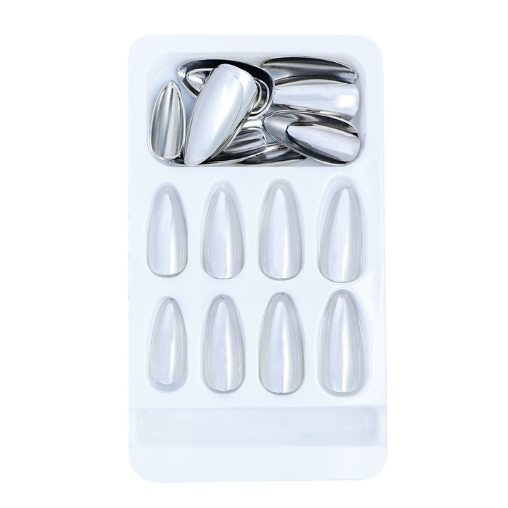 Elegant Mirror Finish Press-On Nail Set Bowlift