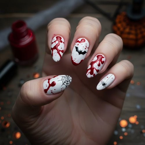 Creative Halloween Art Nails Bowlift