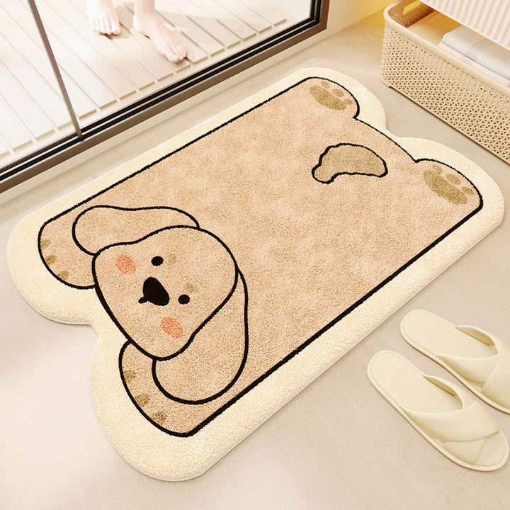Cute Animal-Shaped Bath Mat