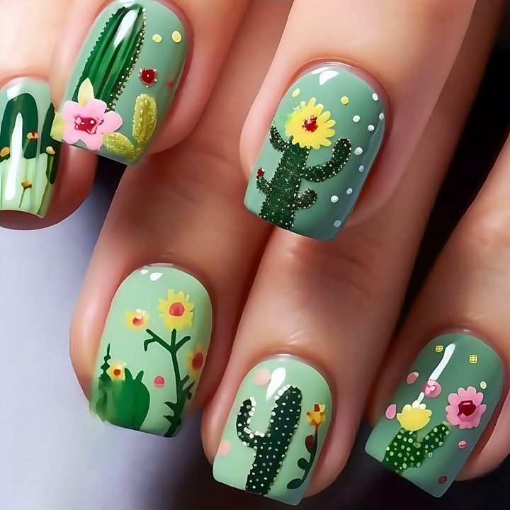 Elegant Artificial Nails with French Manicure and Glitter Effects Bowlift