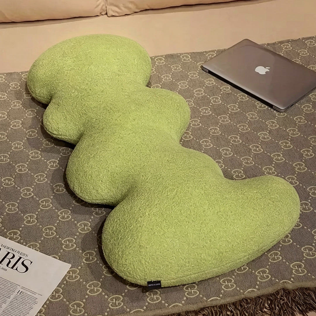 ergonomic cuddle pillow with wave design Bowlift