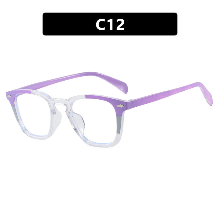 Women’s modern square sunglasses with mirrored UV protection Bowlift