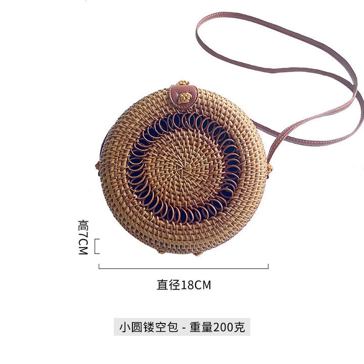 Women Handmade Basket Bag Bowlift