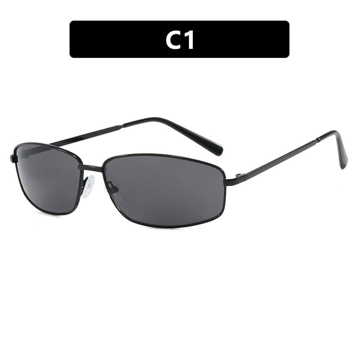 Women's sporty sunglasses with stylish metal protection Bowlift