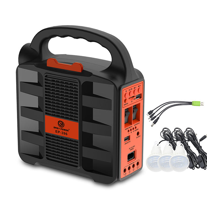 Portable solar power generator Bowlift