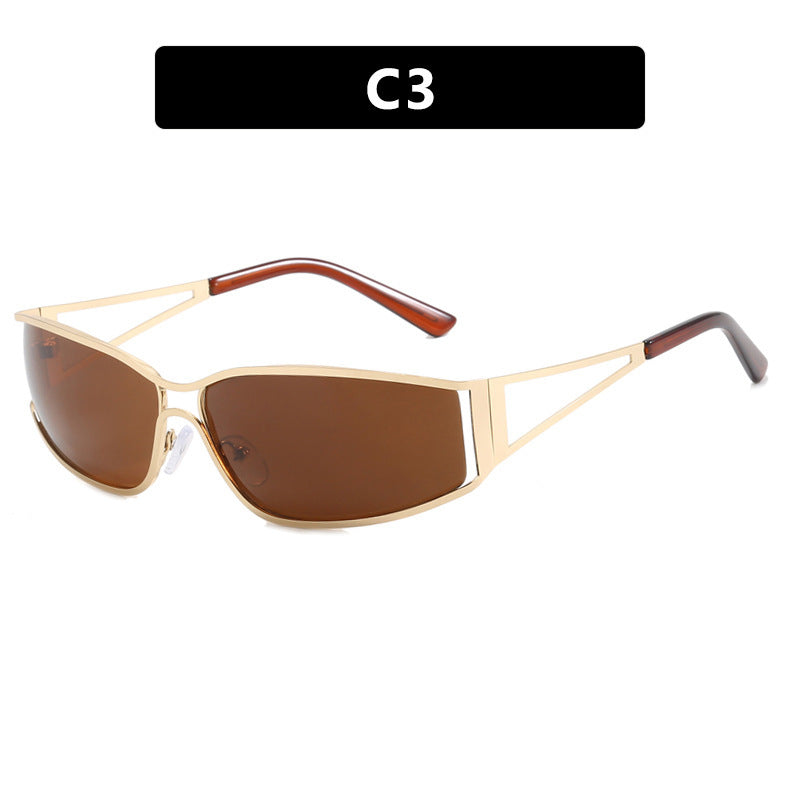 Women's sporty sunglasses in futuristic style Bowlift
