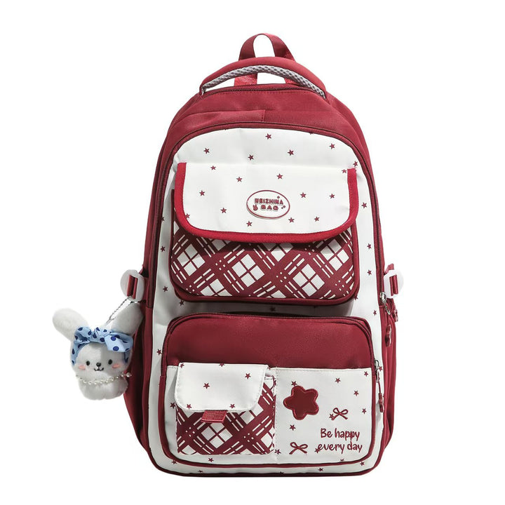 Multi-Compartt Plush Character Backpack Bowlift