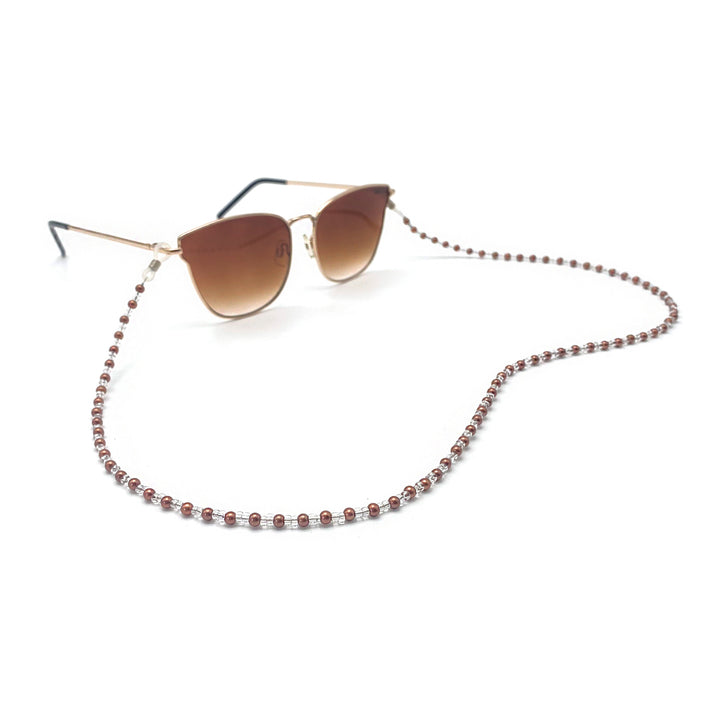 Beaded Eyewear Retainer Chain Bowlift
