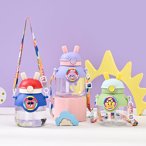 Women’s children’s drinking bottle with funny rabbit design Bowlift