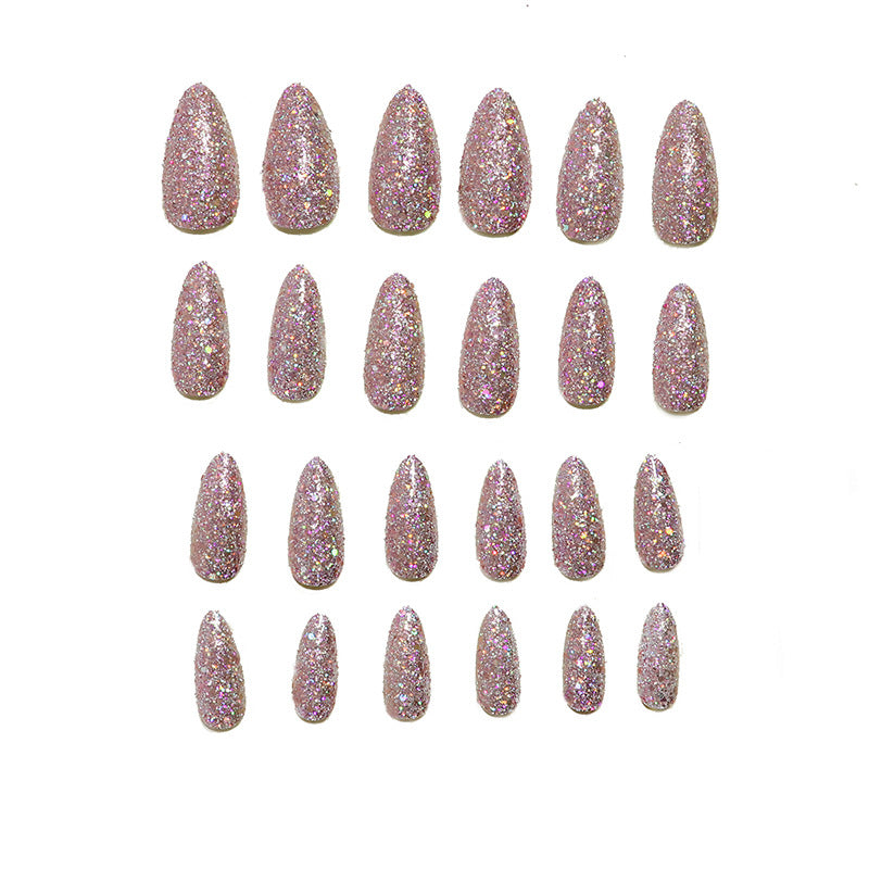 Glamorous Glitter Press-On Nail Set Bowlift