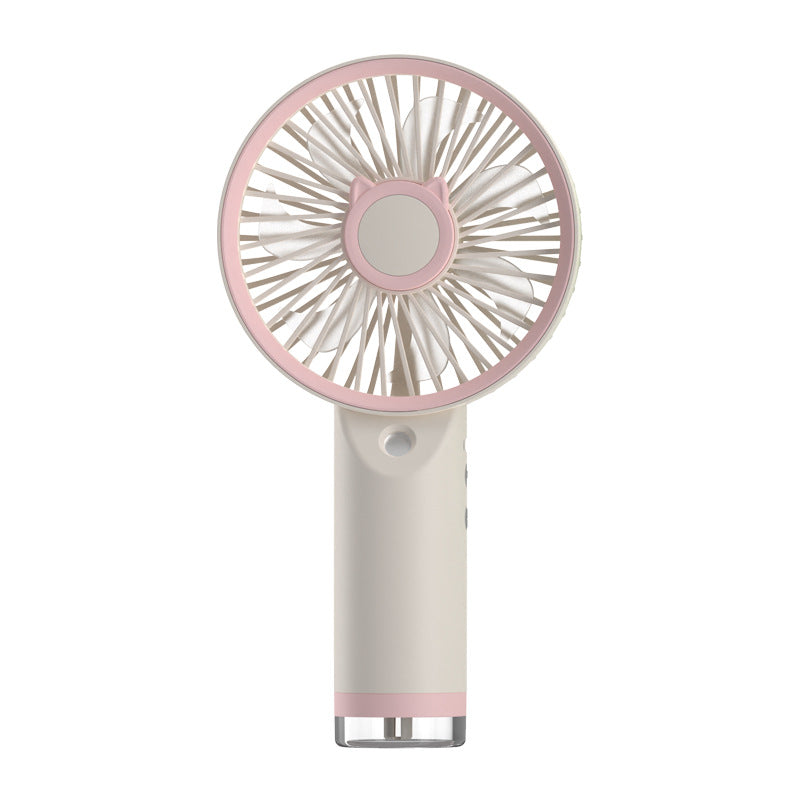 Ladies Portable Hand Fan with Cute Design Bowlift