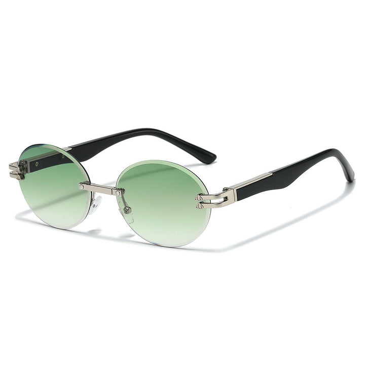 Stylish Round Frame Sunglasses Bowlift
