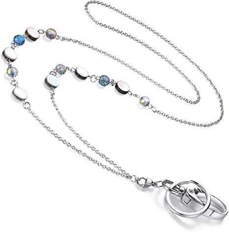 Decorative Beaded Eyewear Lanyard Bowlift