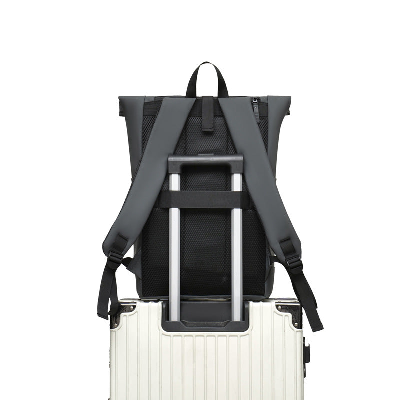 Waterproof Roll-Top Backpack Bowlift