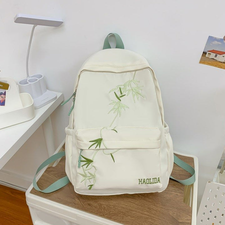 Stylish Embroidered Backpack