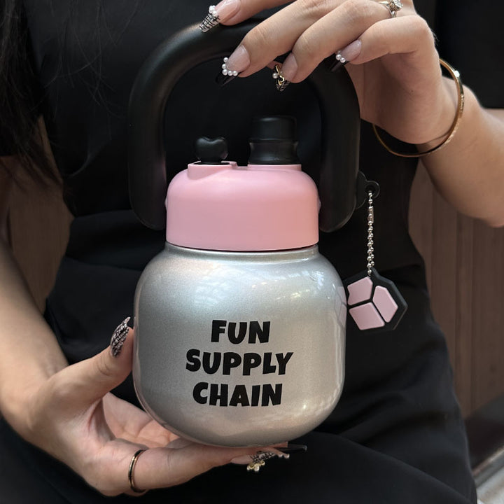 Women Sports Insulated Bottle with Creative Designs Bowlift