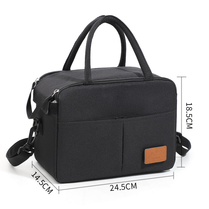 Insulated Multi-Pocket Lunch Cooler Bag Bowlift