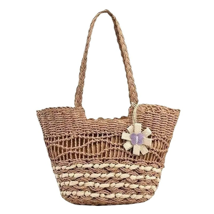 Braided Baste Beach Bag Bowlift
