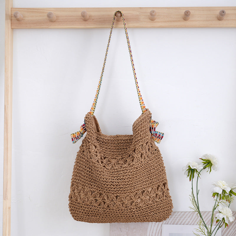 Trendy Macramé Beach Bag Bowlift